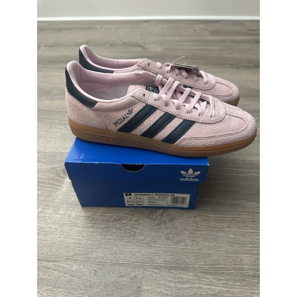 New Adidas Women's Spezial Handball Shoes Sneakers - Clear Pink (IF6561)